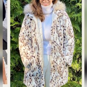 Women's Leopard Print Coat